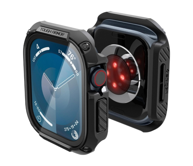 Spigen Tough Armor Apple Watch 10 (46 Mm) Black - 1346686 - zdjęcie